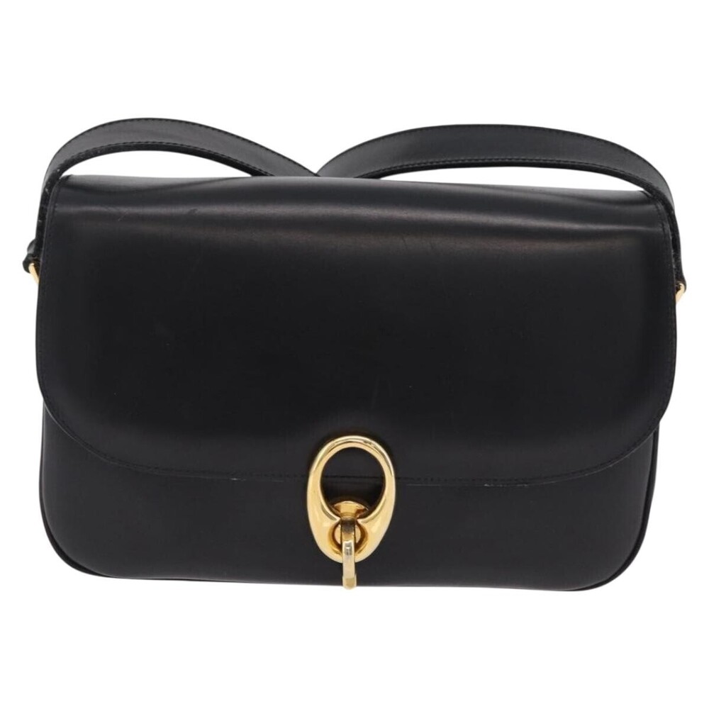 Celine Flap Shoulder Leather